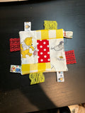 Winnie the Pooh patchwork sensory blanket
