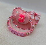 Pink Bunny pacifier