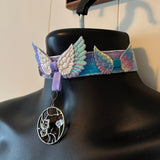 Rainbow fairy collar