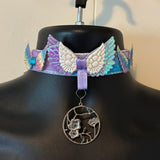 Rainbow fairy collar