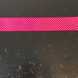 Hot pink pacifier clips