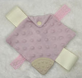 Pink Winnie the Pooh sensory blanket
