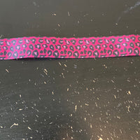 Hot pink pacifier clips