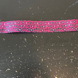 Hot pink pacifier clips