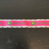 Hot pink pacifier clips