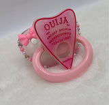 Pink oujia board stoner adult pacifier