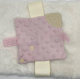 Pink Winnie the Pooh sensory blanket