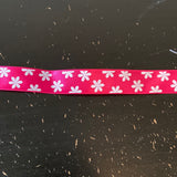 Hot pink pacifier clips