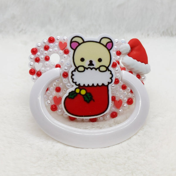 korilakkuma Christmas adult pacifier