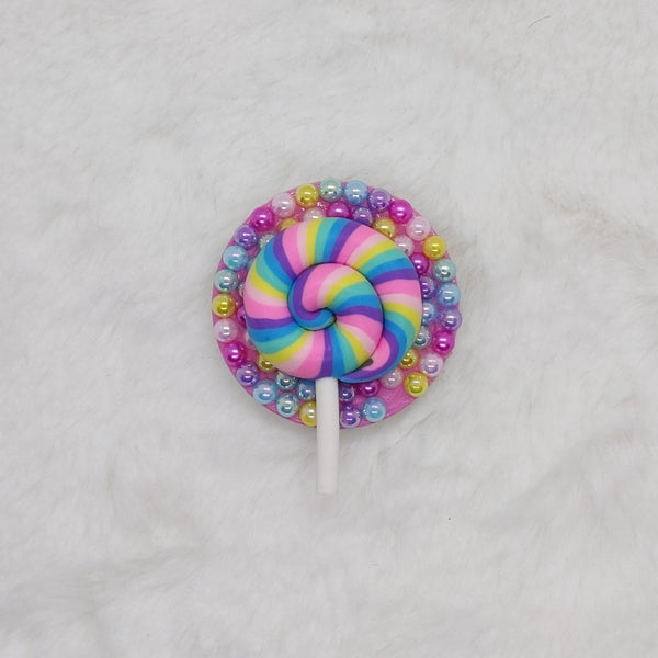 Lollipop phone grip