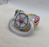Rainbow pentagram paci