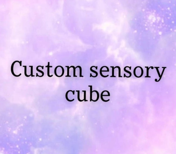 Custom sensory cube