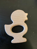 Wooden Animal Teether Ring Add On