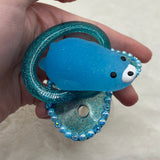 Polar bear squishy paci