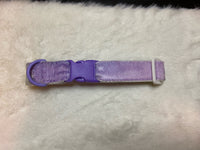 Rainbow fuzzy puppy play collar